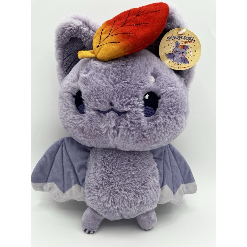 Bat Bat Mouse Moth 11" Plush by Lumichee Stuffed Animal Olivia Chin Mueller